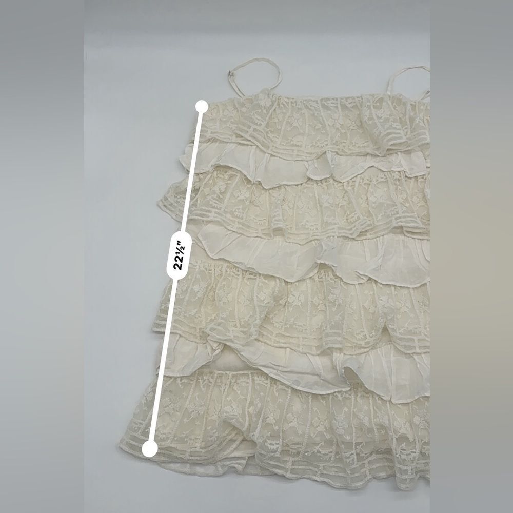 Zara Ruffled Lace Dress - Picture 6 of 8